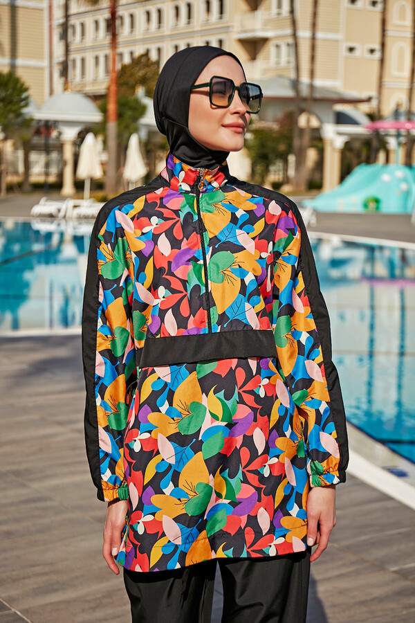 Remsa Parachute Full-Cover Modest Swimwear Set - Thumbnail
