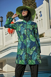 Remsa - Remsa Parachute Full Coverage Modest Swimsuit R048 Zarda