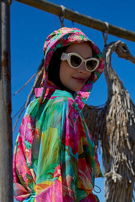 Remsa - Remsa Patterned Banded Bucket Hat (1)