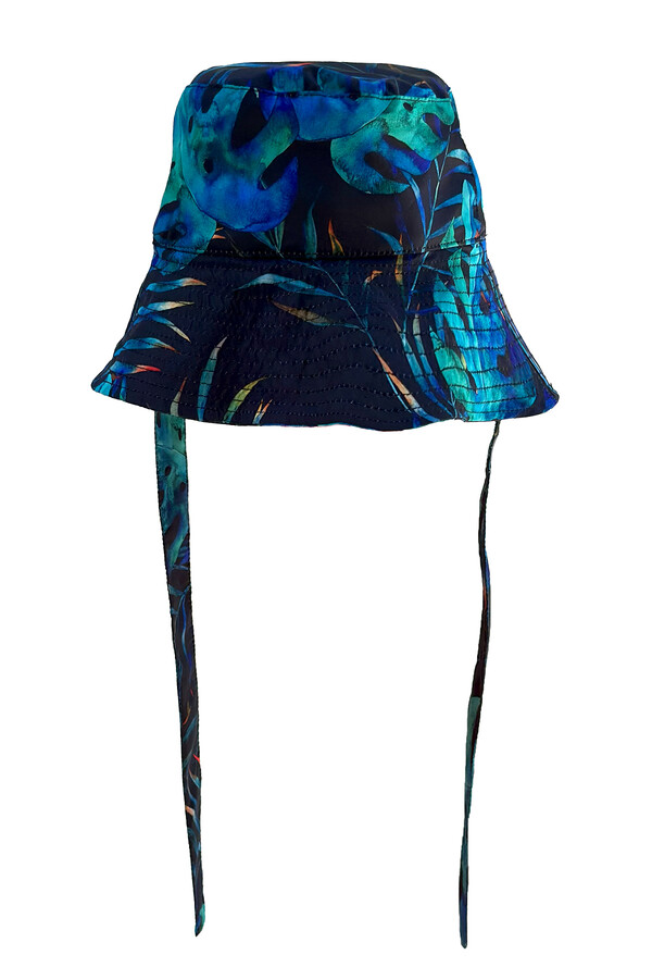 Remsa Patterned Bucket Hat RSBUC-02 Tropical - Thumbnail