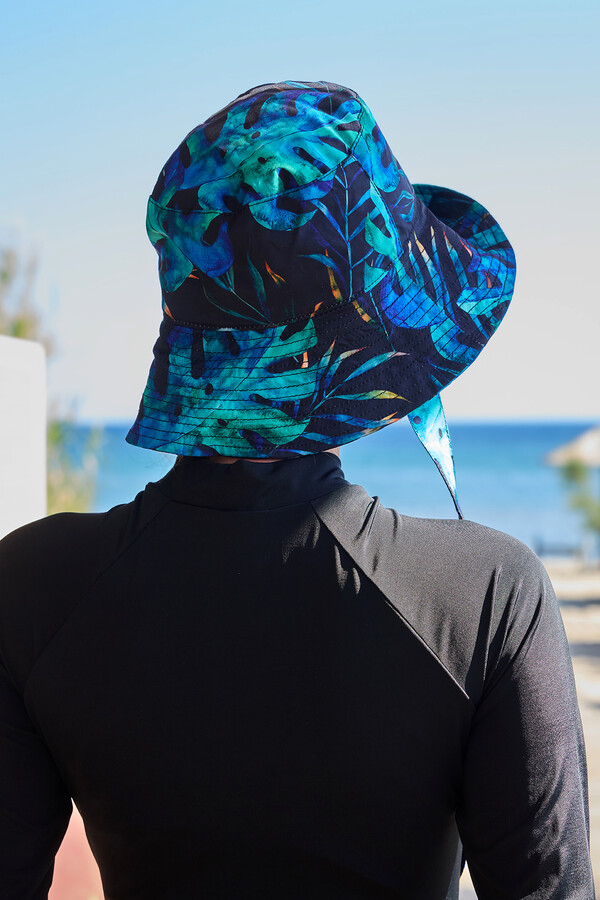 Remsa Patterned Bucket Hat RSBUC-02 Tropical - Thumbnail