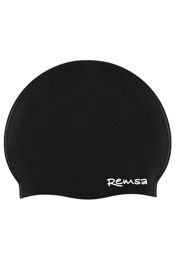 Remsa Silicone Swim Cap Black - Thumbnail