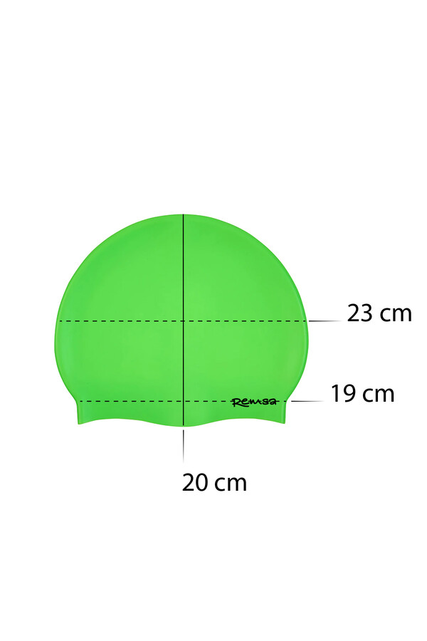 Remsa Silicone Swim Cap Neon Green - Thumbnail