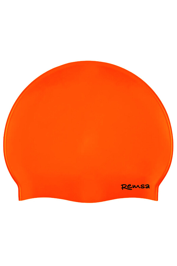 Remsa Silicone Swim Cap Neon Orange - Thumbnail