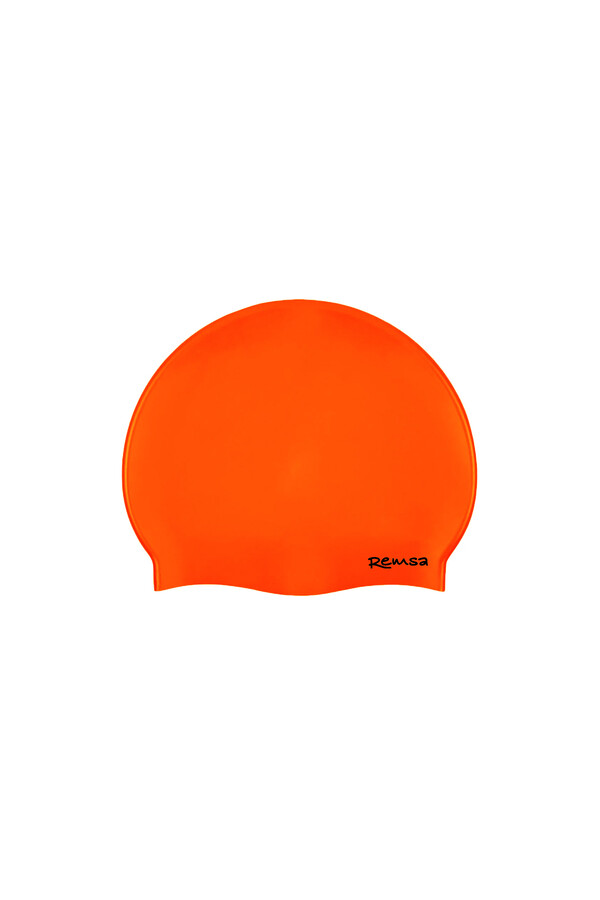 Remsa Silicone Swim Cap Neon Orange - Thumbnail