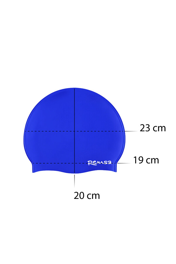 Remsa Silicone Swim Cap Royal Blue - Thumbnail