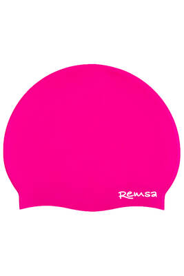Remsa - Remsa Silikon Havuz Deniz Yüzücü Bone RSB-01 Neon Pembe