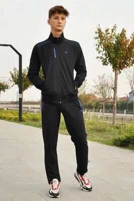 Remsa Sportswear - Remsa Sports Men's Tracksuit Set Lycra Combed Cotton Remsa Sportswear - Remsa Sports Men's Tracksuit Set Lycra Combed Cotton