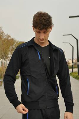 Remsa Sportswear - Remsa Sports Men's Tracksuit Set Lycra Combed Cotton (1) Remsa Sportswear - Remsa Sports Men's Tracksuit Set Lycra Combed Cotton (1)