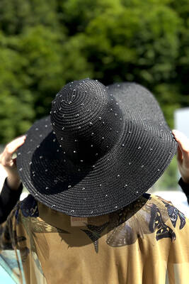 Remsa - Remsa Stone Straw Hat RŞ-96 Black