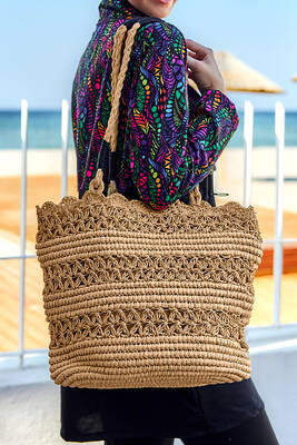 Remsa - Remsa Straw Beach Bag 005 Camel01