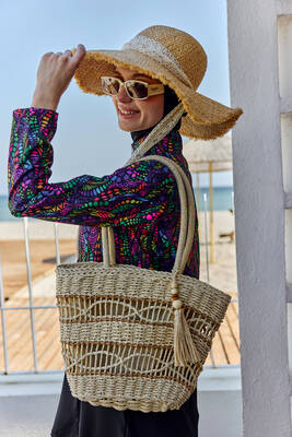 Remsa - Remsa Straw Beach Bag 020 Beige01 (1)