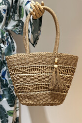 Remsa Mayo - Remsa Straw Beach Bag 020 Camel01