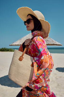 Remsa - Remsa Straw Beach Bag 025 Beige (1)