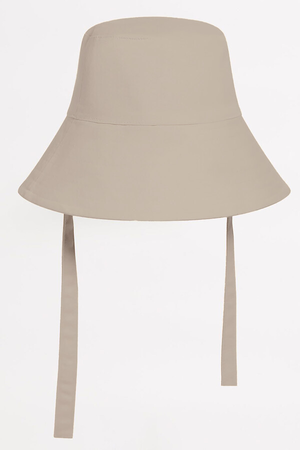 Remsa Striped Bucket Hat RSBUC-01 Beige - Thumbnail