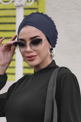 Remsa Mayo - Remsa Swim Cap With Shirred Detail R-1001 Anthracite