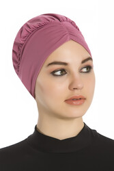 Remsa Mayo - Remsa Swim Cap With Shirred Detail R-1001 Pink