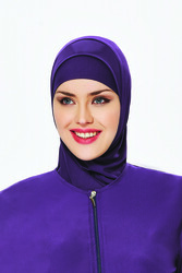 Remsa Mayo - Remsa Swim Scarf RBE-01 Purple