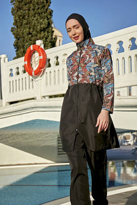 Remsa - Remsa Swimsuit Parachute Fully Covered Hijab Swimsuit 2114 FEYZA (1) Remsa - Remsa Swimsuit Parachute Fully Covered Hijab Swimsuit 2114 FEYZA (1)