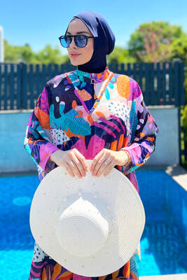 Remsa - Remsa Swimsuit Pearl Straw Hat White RŞ-71