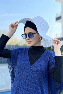 Remsa - Remsa Swimsuit Seashell Straw Hat Ecru RŞ-27 (1) Remsa - Remsa Swimsuit Seashell Straw Hat Ecru RŞ-27 (1)