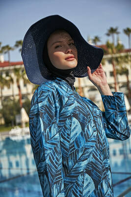 Remsa - Remsa Swimwear Parachute Full Coverage Burkini R4601 Pamira (1)