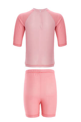 Neopy - Remsa Swimwear Shorts T-Shirt Girl's Sea Pool Swimsuit Arıo 1 5442 Pink (1) Neopy - Remsa Swimwear Shorts T-Shirt Girl's Sea Pool Swimsuit Arıo 1 5442 Pink (1)