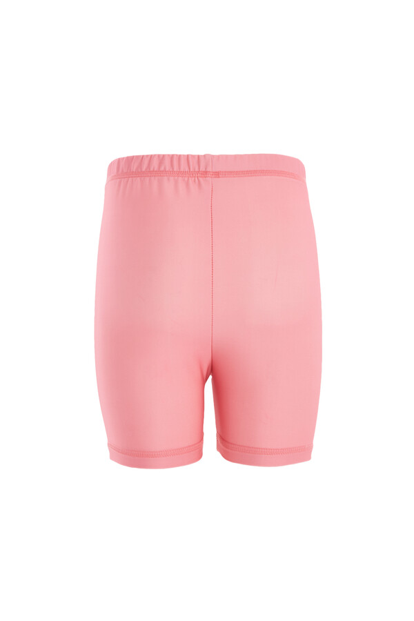 Remsa Swimwear Shorts T-Shirt Girl's Sea Pool Swimsuit Arıo 1 5442 Pink - Thumbnail