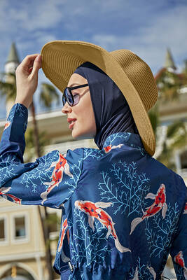 Remsa - Remsa Swimwear Straw Hat Camel RŞ-57