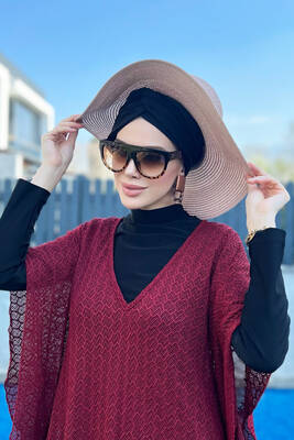 Remsa - Remsa Swimwear Straw Hat Powder RŞ-34 (1) Remsa - Remsa Swimwear Straw Hat Powder RŞ-34 (1)