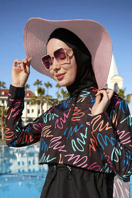 Remsa - Remsa Swimwear Straw Hat Powder RŞ-34 Remsa - Remsa Swimwear Straw Hat Powder RŞ-34