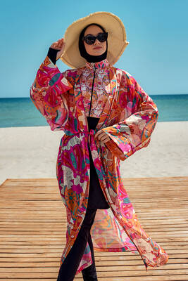 Remsa Mayo - Remsa Tesettür Mayo Üzerine Tek Kaftan Kimono Pareo Oranj RP034 Festival (1) Remsa Mayo - Remsa Tesettür Mayo Üzerine Tek Kaftan Kimono Pareo Oranj RP034 Festival (1)