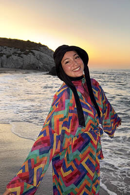 Remsa Mayo - Remsa Tesettür Mayo Üzerine Tek Kaftan Kimono Pareo RP016 Tetris