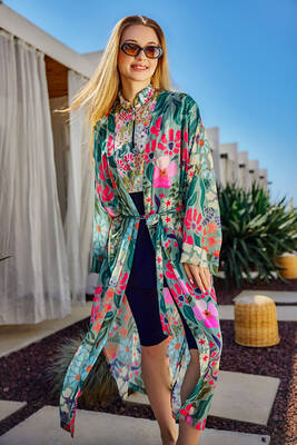 Remsa Mayo - Remsa Tesettür Mayo Üzerine Tek Kaftan Kimono Pareo Yeşil RP026 Patara (1) Remsa Mayo - Remsa Tesettür Mayo Üzerine Tek Kaftan Kimono Pareo Yeşil RP026 Patara (1)