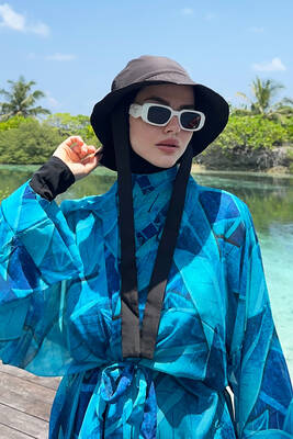 Remsa - Remsa Tied Bucket Hat RŞBUC-01 Black Remsa - Remsa Tied Bucket Hat RŞBUC-01 Black