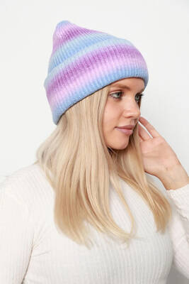 Remsa - Renk Geçişli Kadın Bere RKŞ-16 Lila (1)