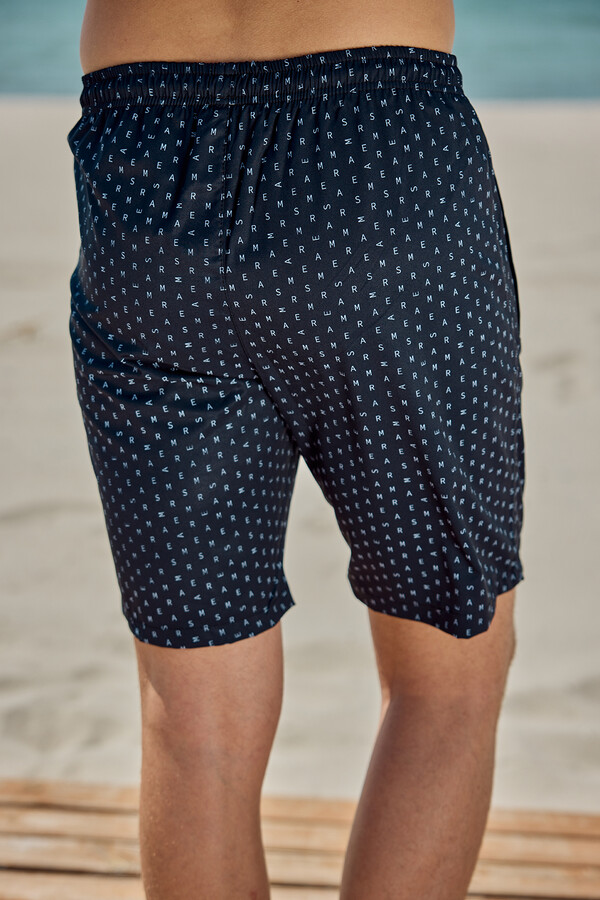 RKS-010 Navy Swim Shorts - Thumbnail