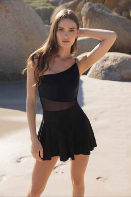 Lapieno - Rope Hanger Dress Swimsuit Semi Covered Swimsuit Emma 3146 Remsa Swimsuit Lapieno - Rope Hanger Dress Swimsuit Semi Covered Swimsuit Emma 3146 Remsa Swimsuit