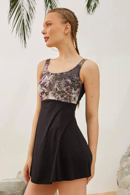 Remsa - Short Dress Skirted Swimwear S125-92 (1)