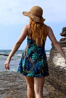 Remsa - Short Dress Swimsuit 1124-135 (1) Remsa - Short Dress Swimsuit 1124-135 (1)