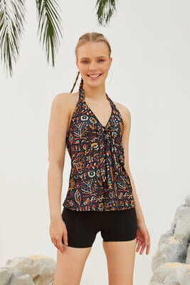 Remsa - Short Dress Swimsuit Skirted Swimsuit Swimwear TM23-711