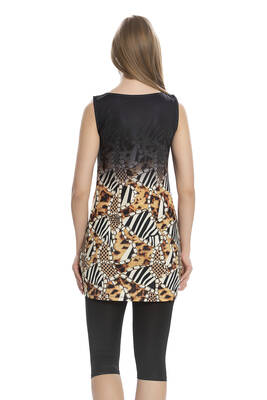 Armes - Sıfır Kollu Yarı Kapalı Mayo 160-01 Siyah (1) Armes - Sıfır Kollu Yarı Kapalı Mayo 160-01 Siyah (1)