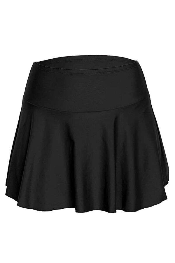Single Piece Stretch Tennis Skirt Pareo - Thumbnail