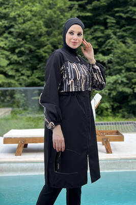 Remsa - Single Top Full Coverage Burkini 2451 Golden (1) Remsa - Single Top Full Coverage Burkini 2451 Golden (1)