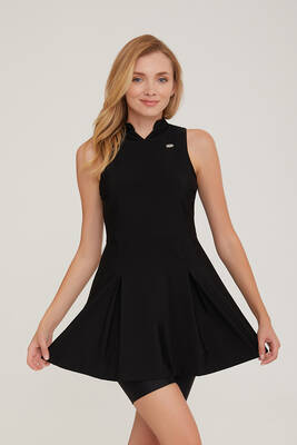 Remsa - Sleeveless Shorts Half Covered Dress Swimsuit Esten 3914 Black (1)