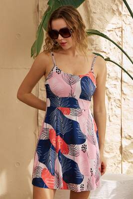 Remsa - Şortlu Elbise Mayo Etekli Mayo Yüzücü Mayo 1124-427 (1)