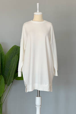 Remsa - Soul Basic Sweat Tunik 30644 Ekru (1)