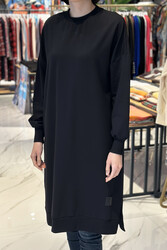 Remsa - Soul Basic Uzun Sweat Tunik 30645 Siyah