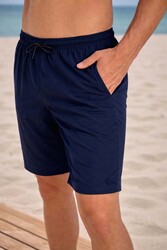 Remsa Mayo - Spor Likra Kısa Erkek Deniz Havuz Şortu Mayo RKS-011 Lacivert