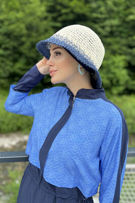 Adasea - Sports Lycra Full Coverage Modest Swimsuit Nerea 4573 Dark Navy Blue (1) Adasea - Sports Lycra Full Coverage Modest Swimsuit Nerea 4573 Dark Navy Blue (1)